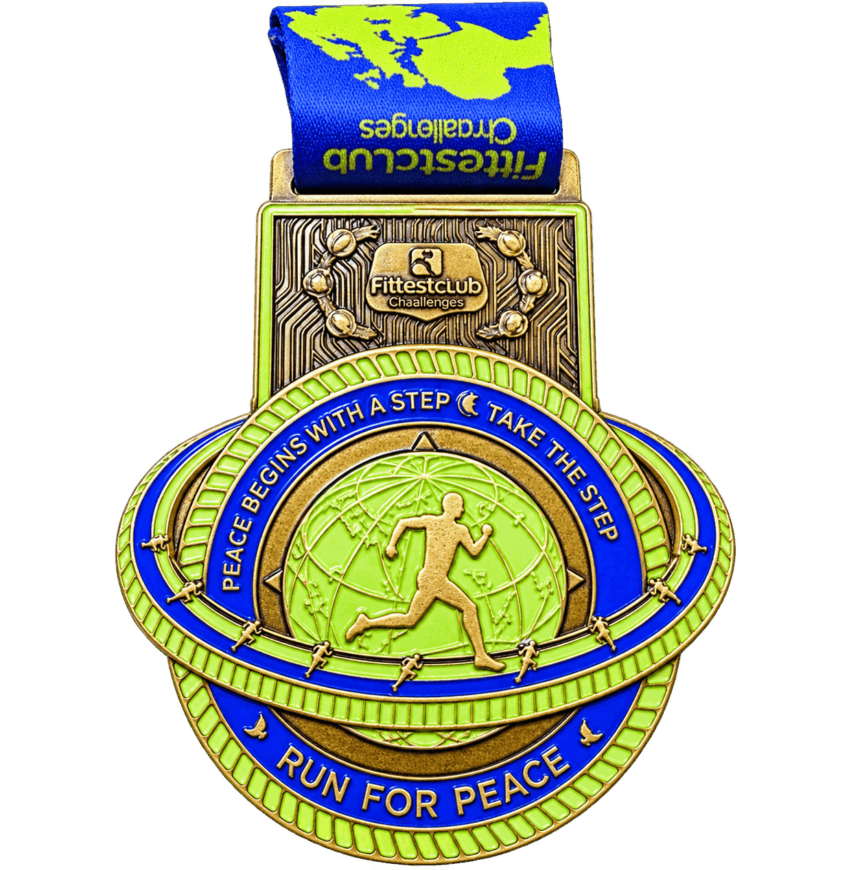Run For Peace 2026 Finisher Medal