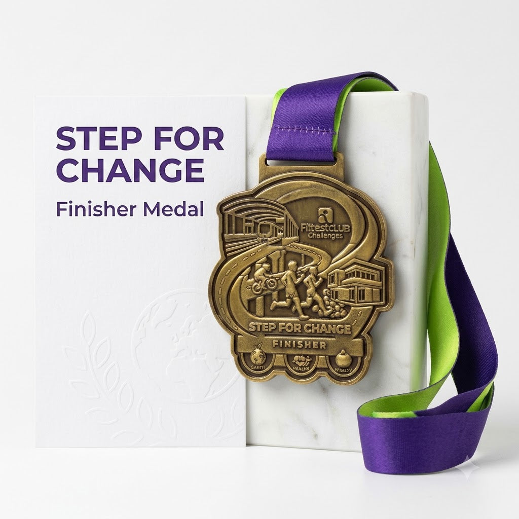 Step For Change Finisher Medal