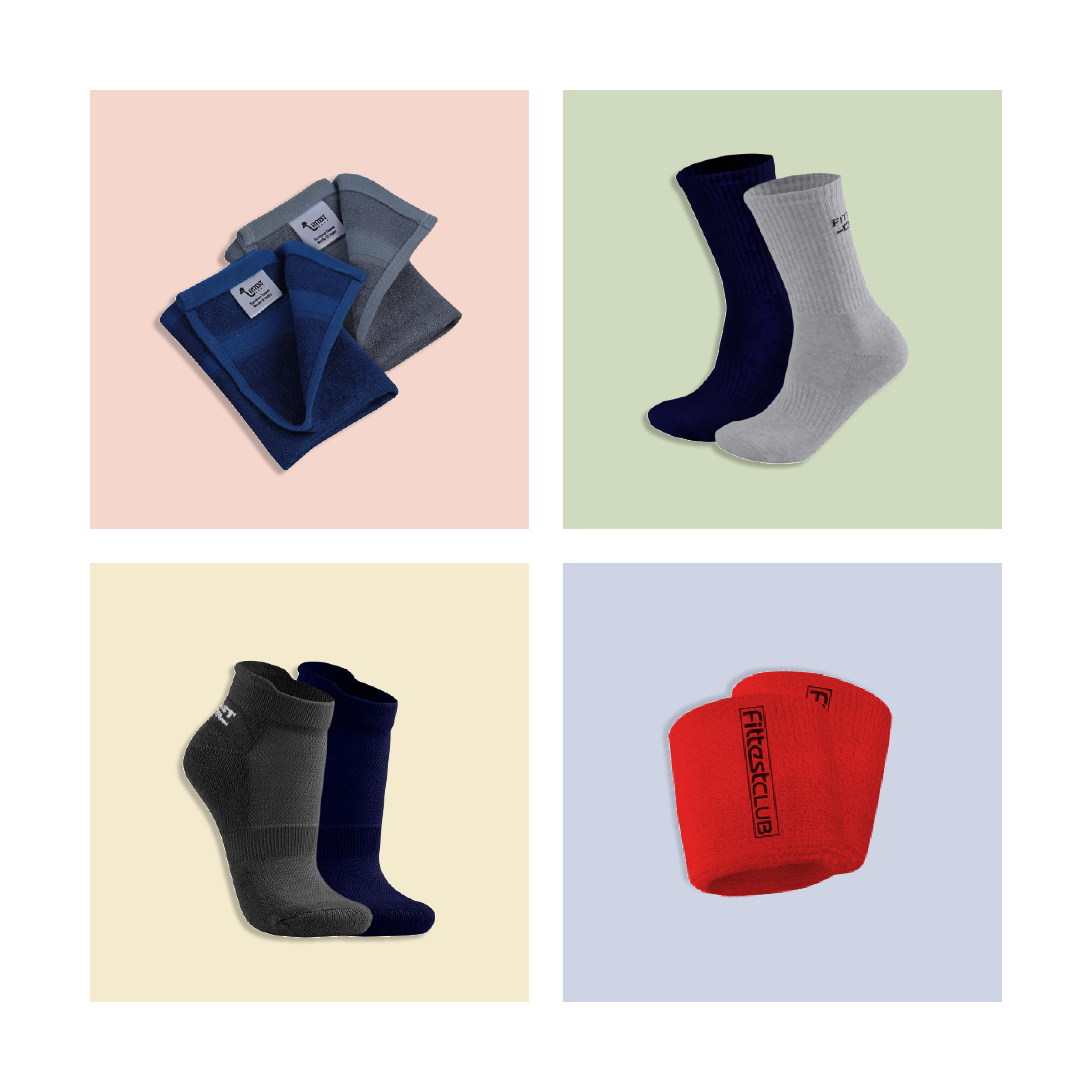 Socks Towels Wristbands Sleeves