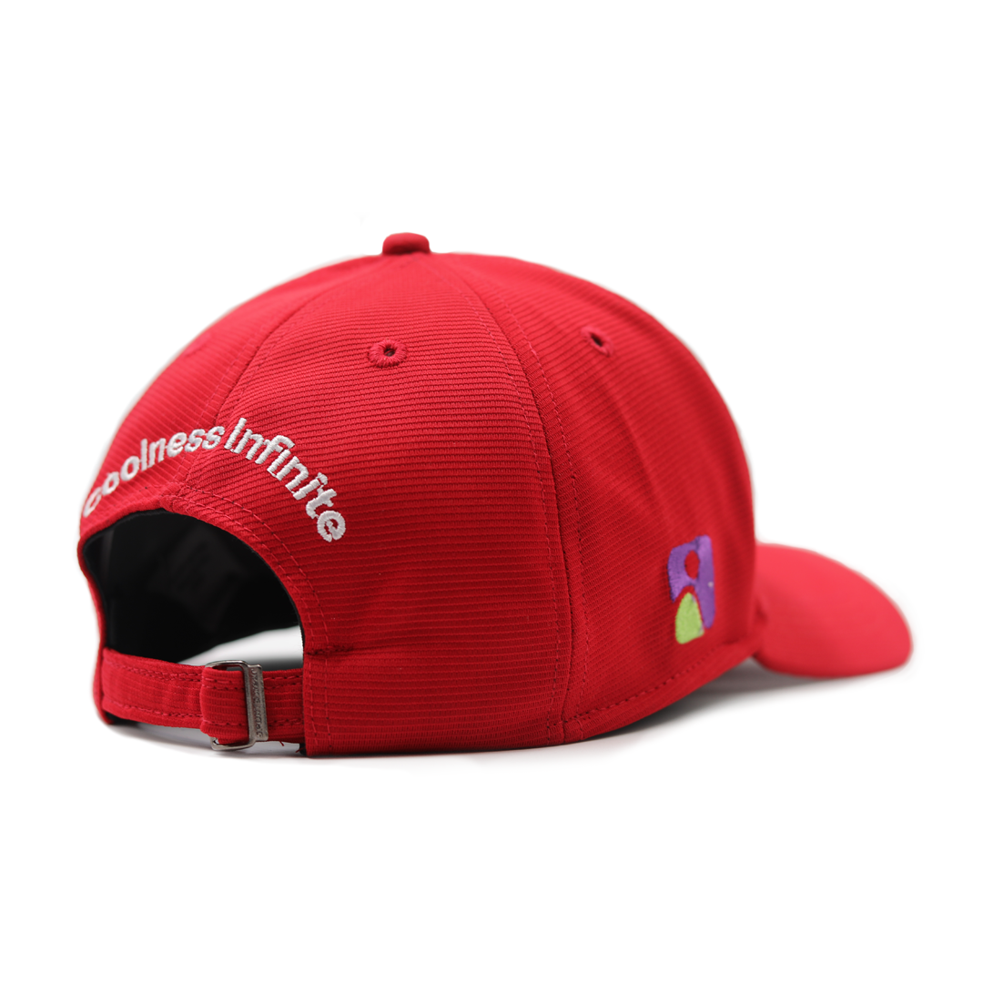 Radiant Red Coolness Baseball Cap