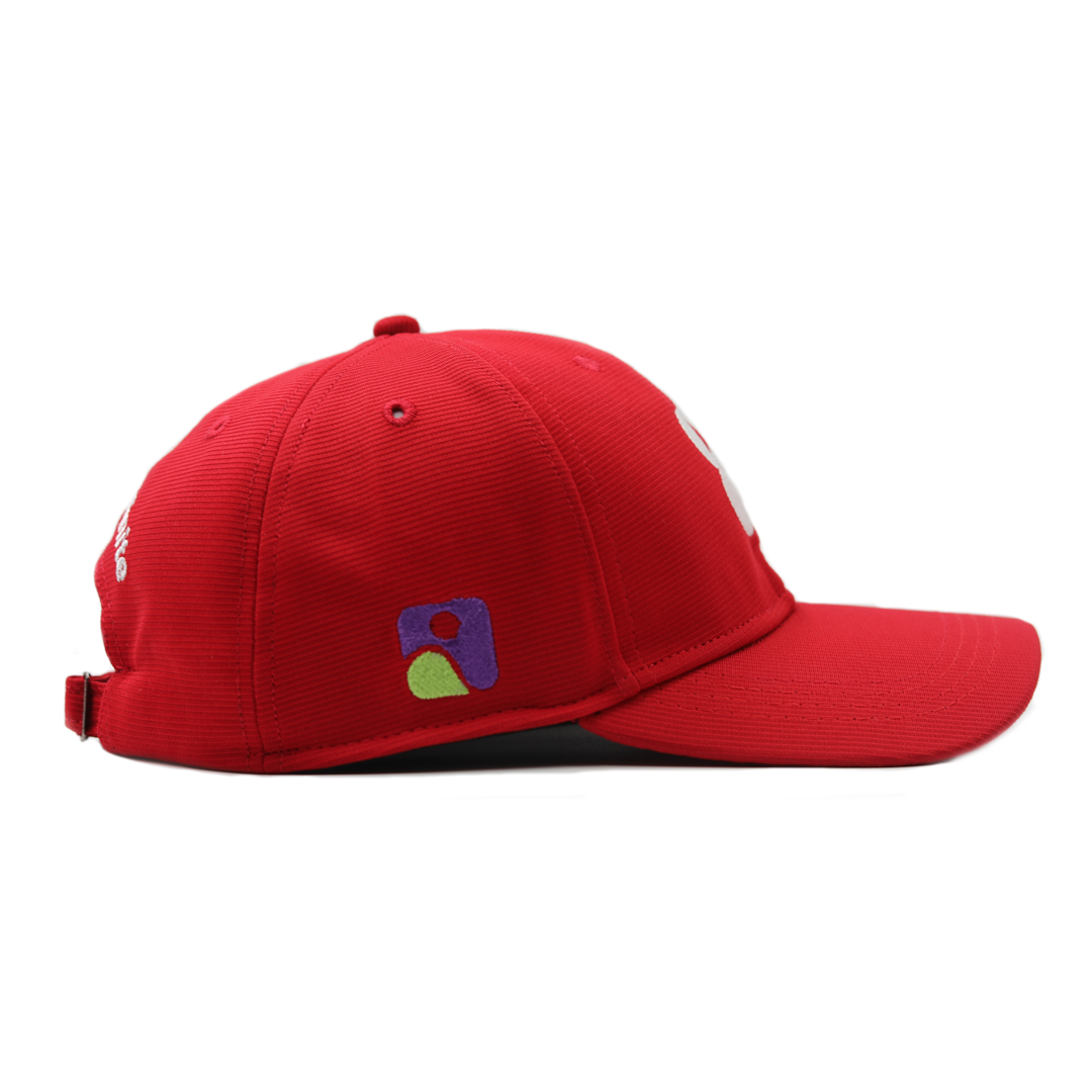 Radiant Red Coolness Baseball Cap