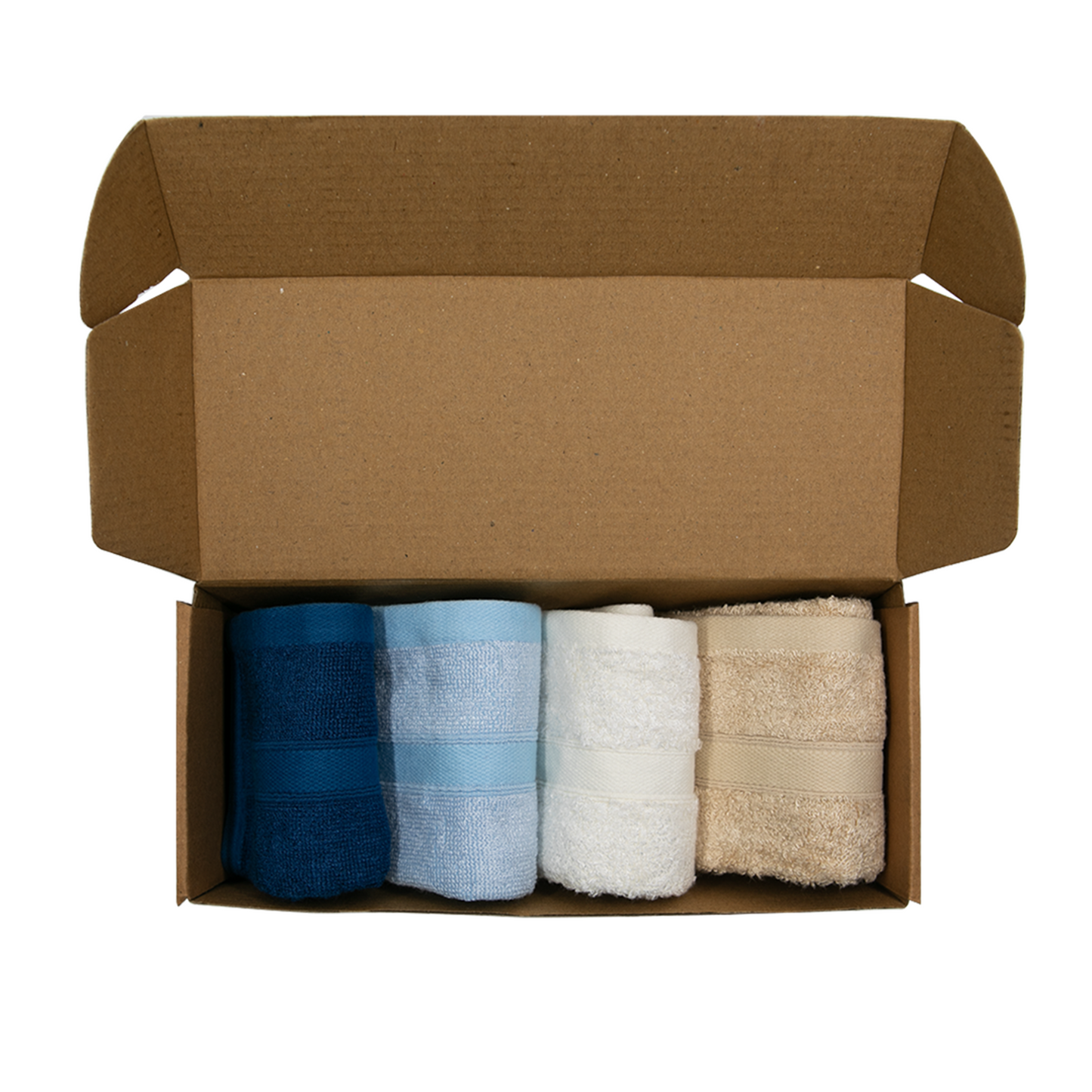 Bamboo Face Towels (Pack of 4 pieces)