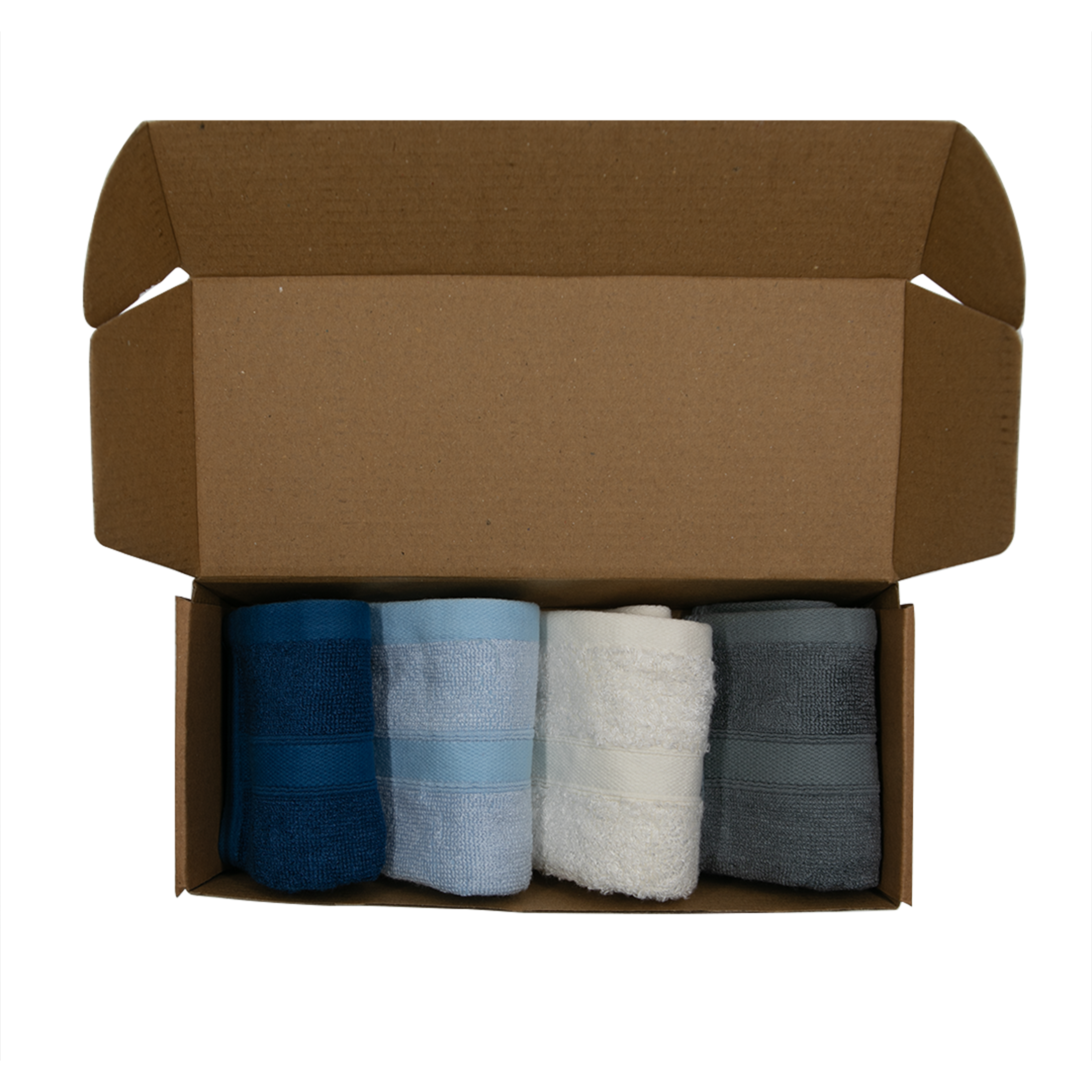 Bamboo Face Towels (Pack of 4 pieces)