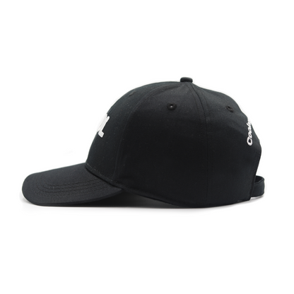 Cotton Comfort Black Baseball Cap