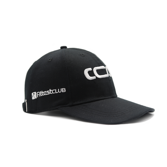 Cotton Comfort Black Baseball Cap