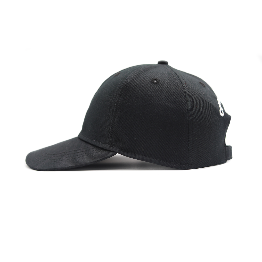 Black Nightshade Cotton Baseball Cap