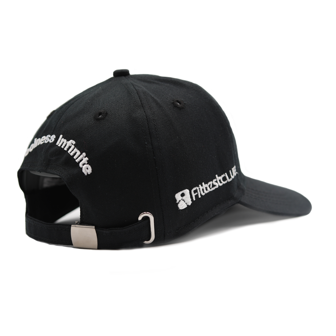 Black Nightshade Cotton Baseball Cap