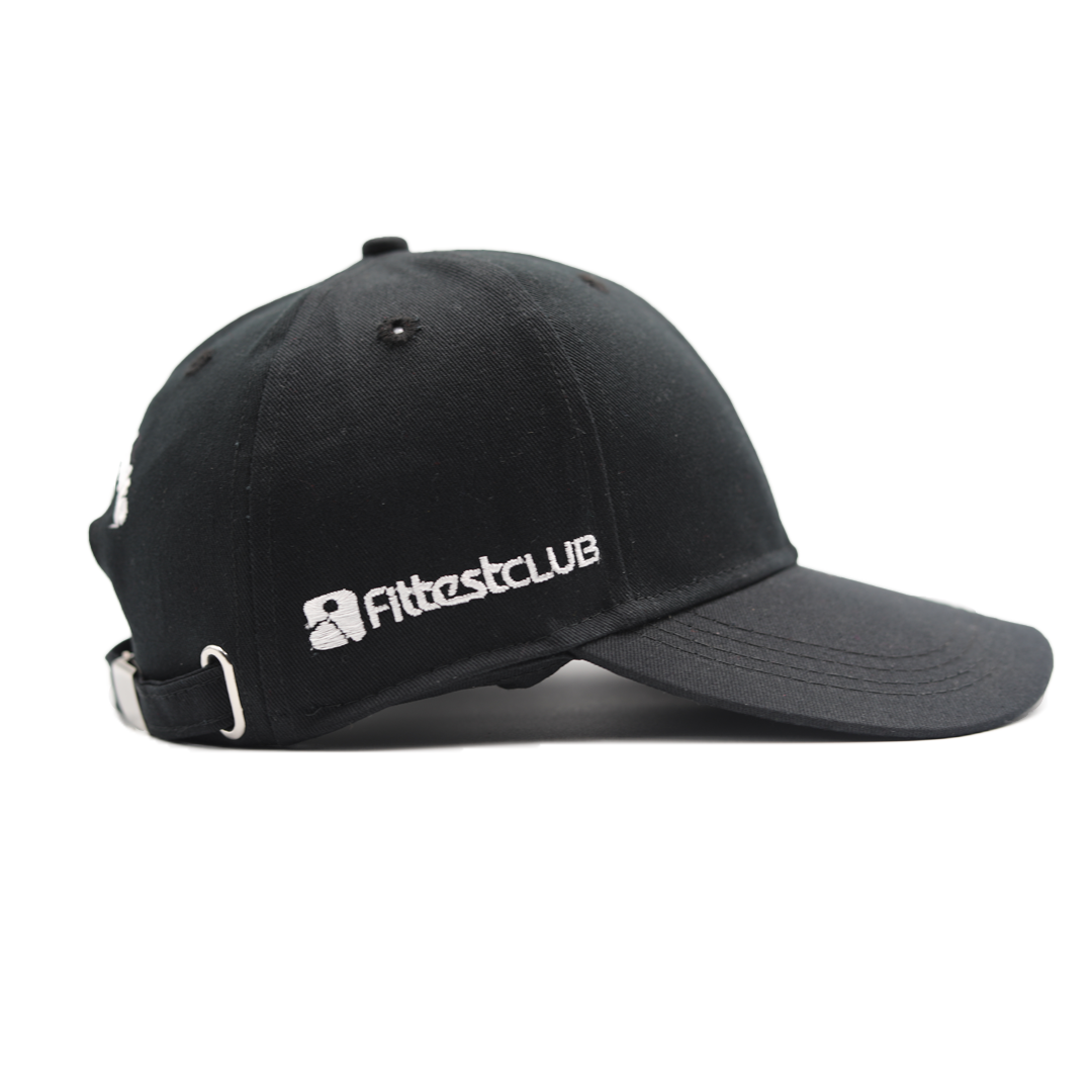 Black Nightshade Cotton Baseball Cap