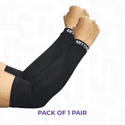 Fittest Club Unisex Arm Sleeves (pack of 1 pair)