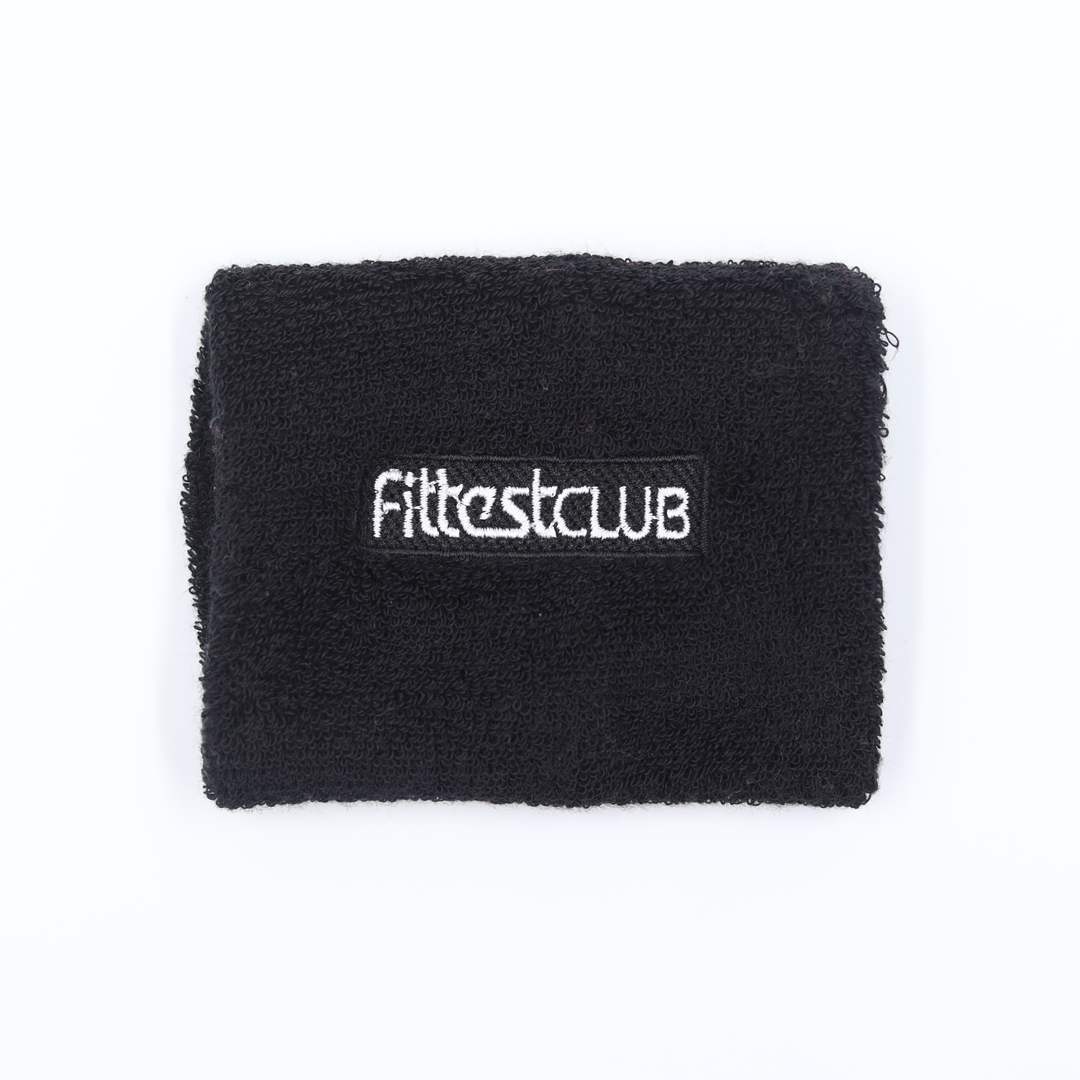 Fittest Club Wrist Sweatband (1 piece pack)