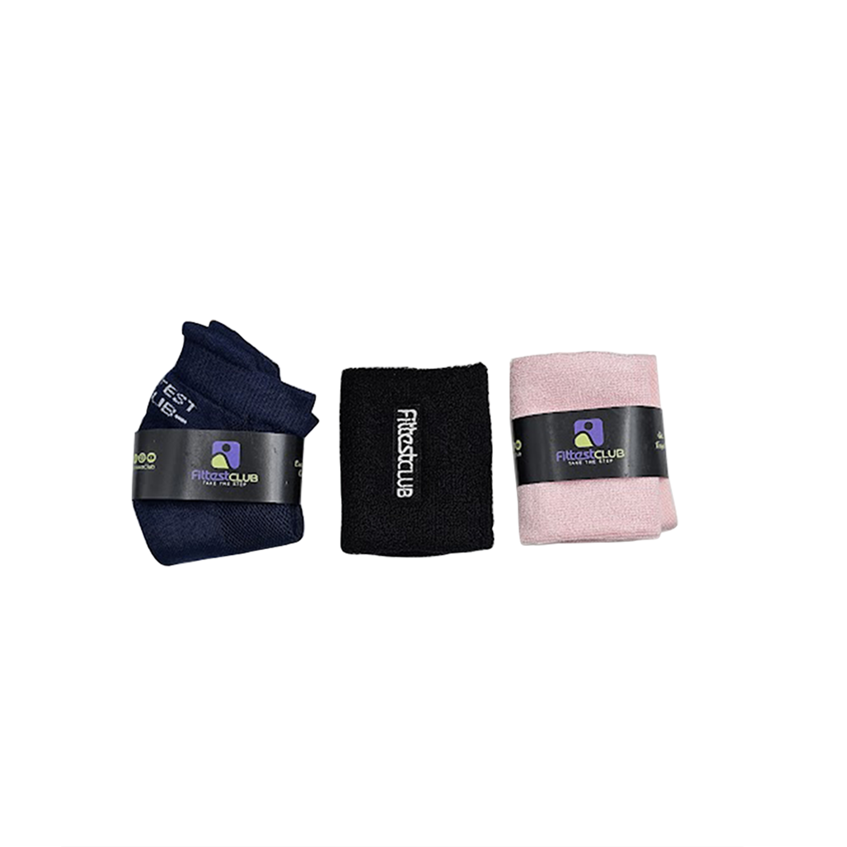 Sweat Essential Combo Gift for men and women with ankle socks face towel wristband (1 each)