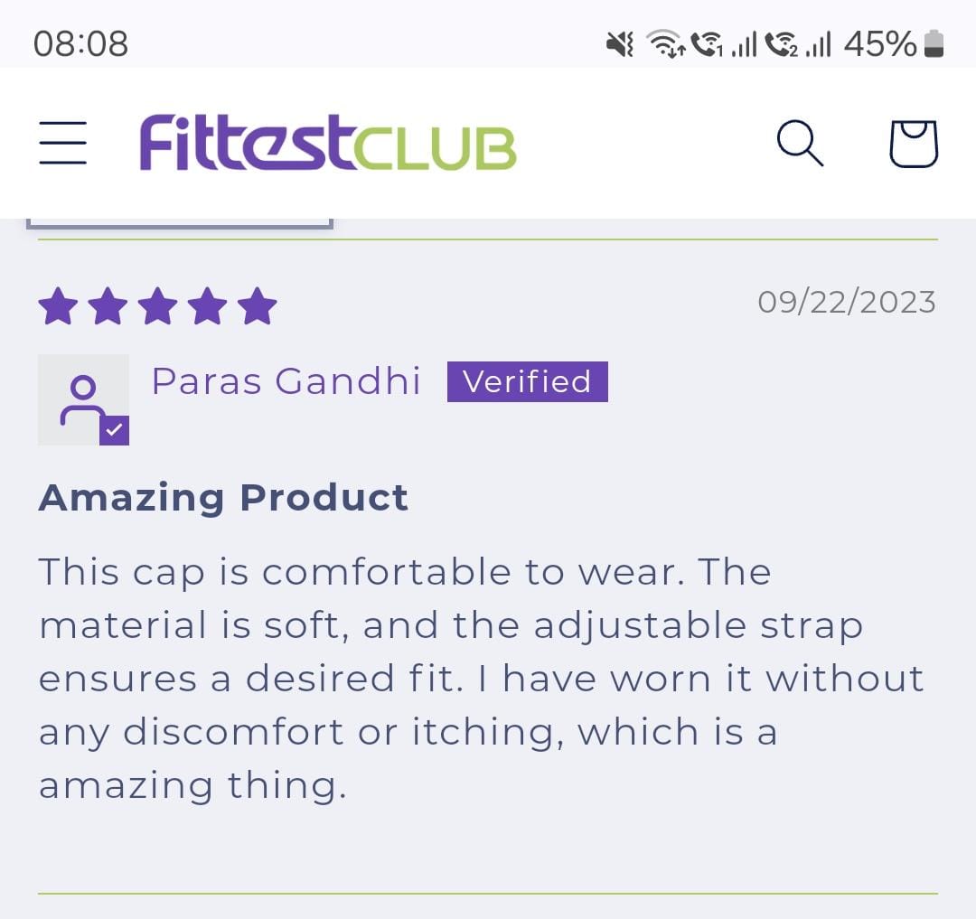 Fittest Club Cool Cap Review