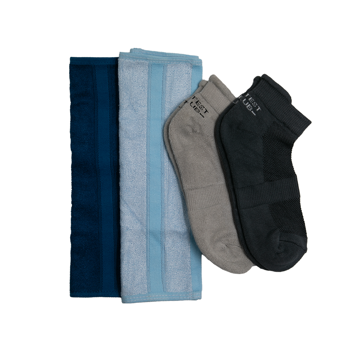 BAMBOO BLISS COMBO -2 pairs of Bamboo Ankle Socks with 2 pieces of Bamboo Face Towels