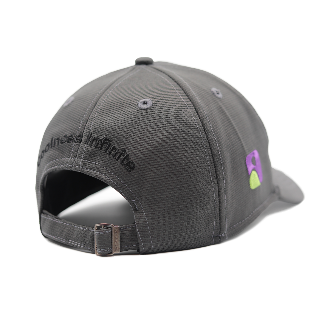 Grey Infinite Coolness Baseball Cap