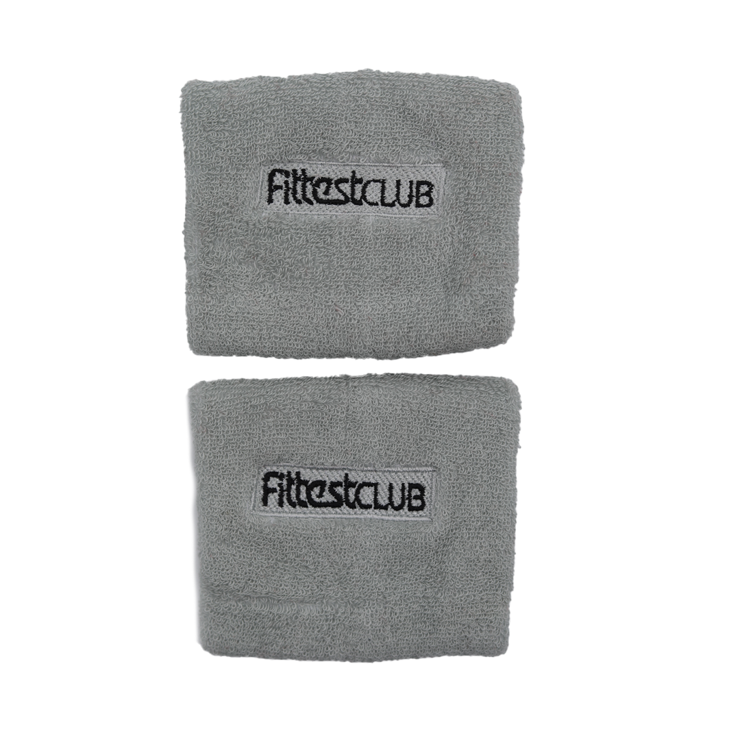 Fittest Club Wrist Sweatband (2 pieces pack)