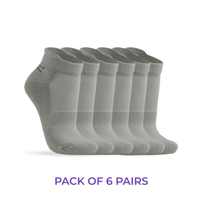 6 pairs of Bamboo Ankle Socks