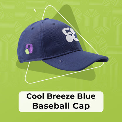 Cool Breeze Blue Baseball Cap