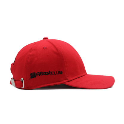 Red Flame Cotton Baseball Cap