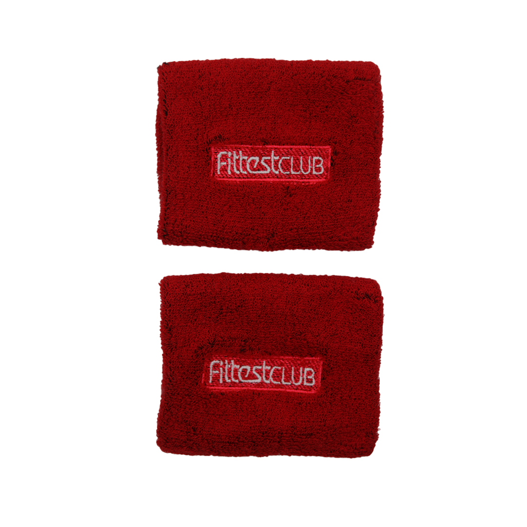 Fittest Club Wrist Sweatband (2 pieces pack)