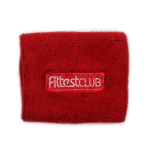 Fittest Club Wrist Sweatband (1 piece pack)