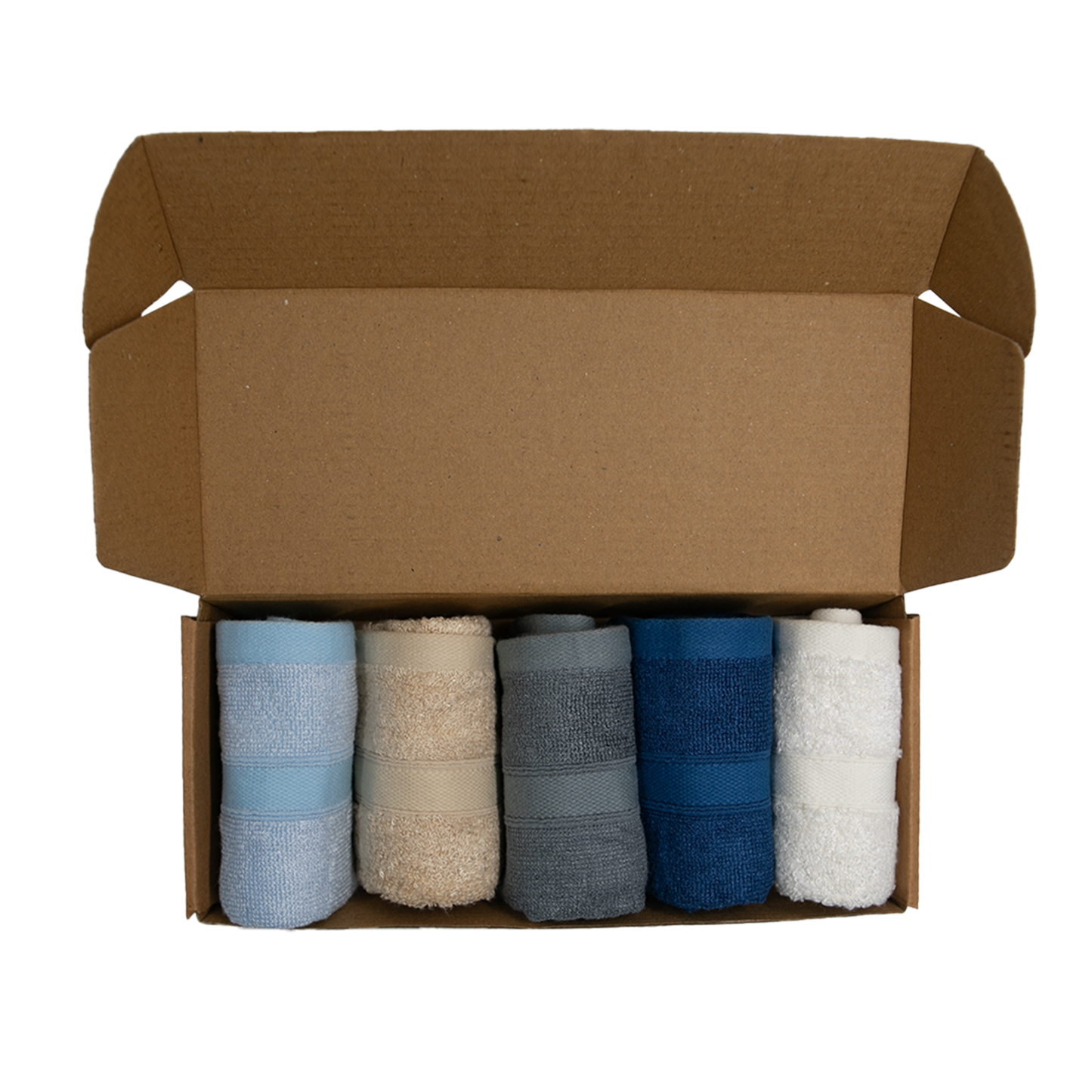 Bamboo Face Towels (Pack of 5 Pieces)