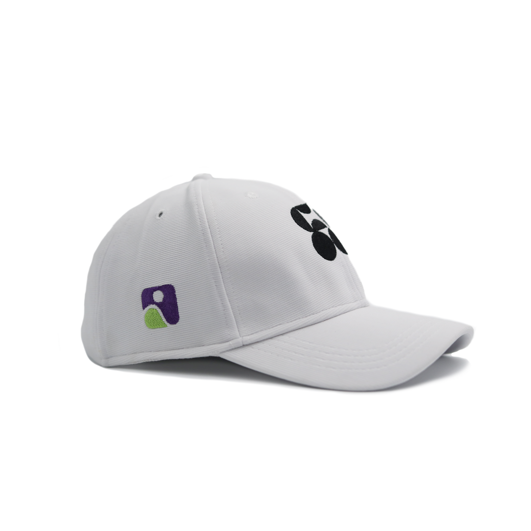 Whispering White Cool Baseball Cap