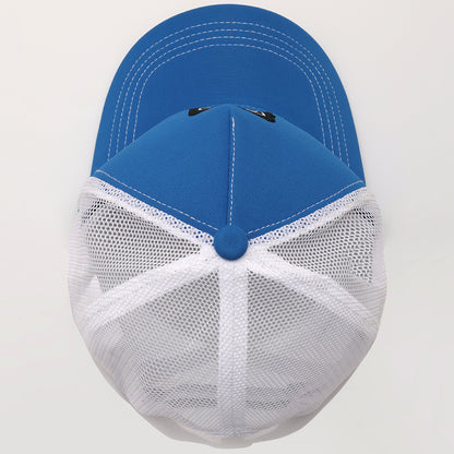 FittestClub Indian Blue & White Mesh AirFit Trucker Cap