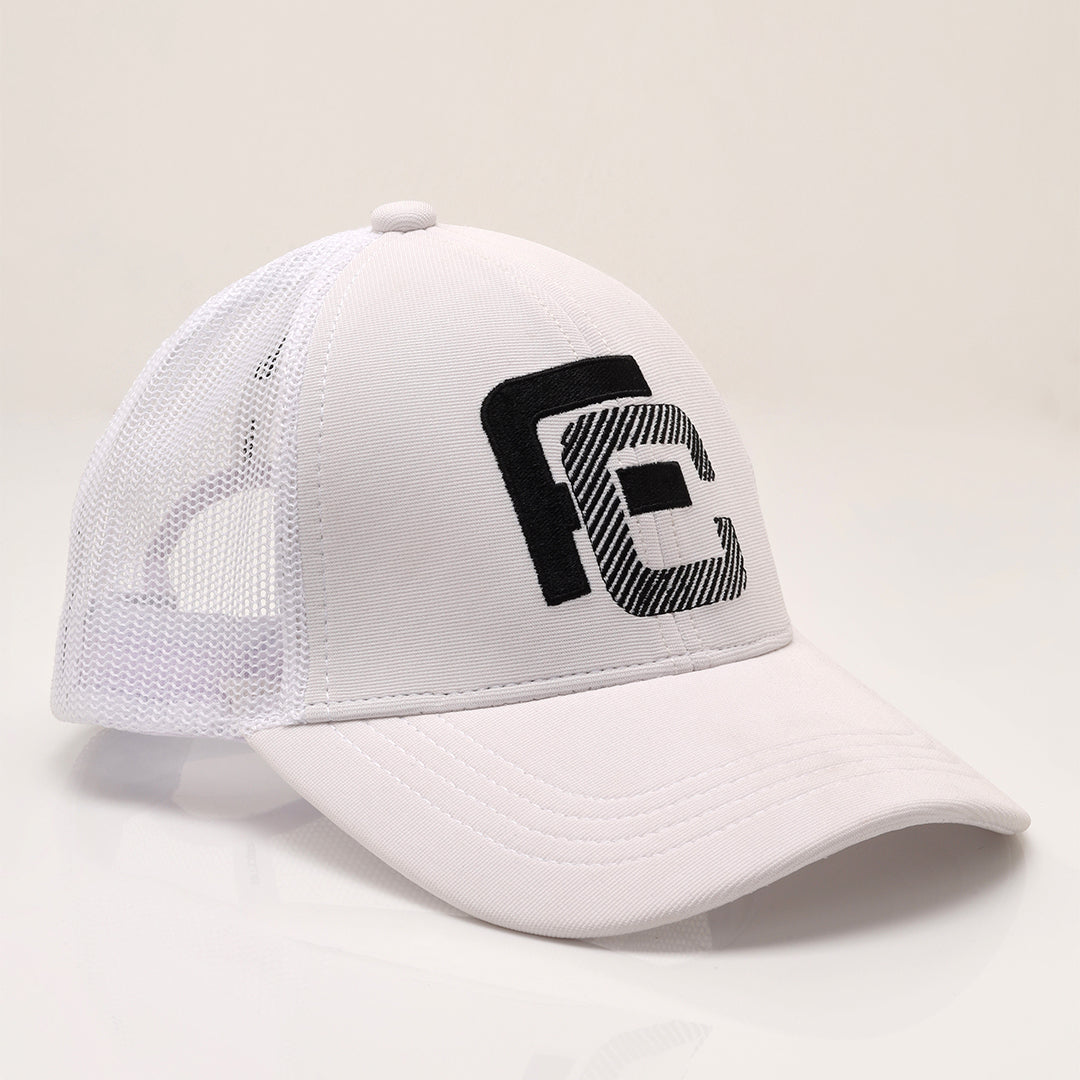 FC White Airfit Trucker Cap