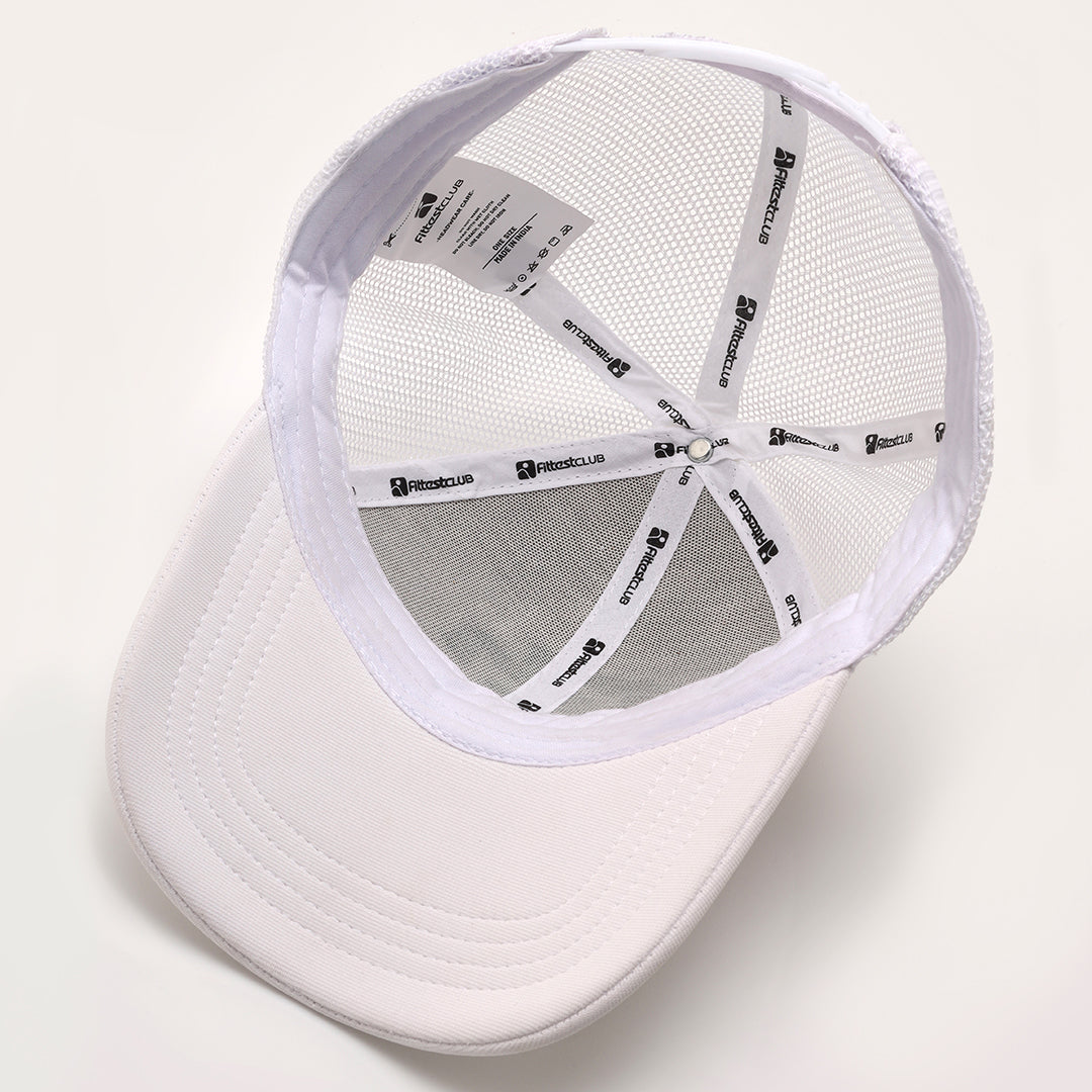 FC White Airfit Trucker Cap