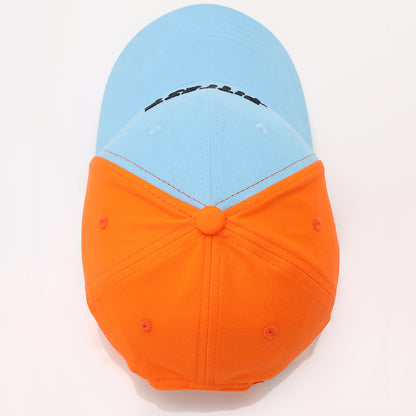 Fittest Sky Blue Orange Earthfit Baseball Cap