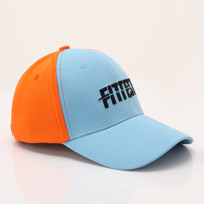 Fittest Sky Blue Orange Earthfit Baseball Cap