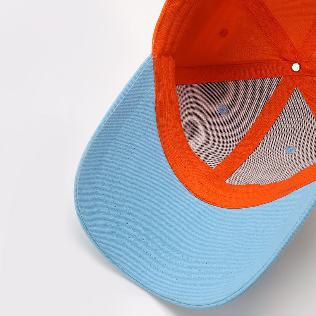 Fittest Sky Blue Orange Earthfit Baseball Cap