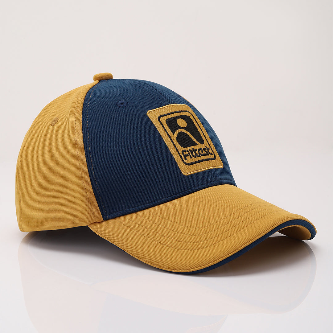 FittestClub Lemon Yellow Indian Blue AirFit Baseball Cap