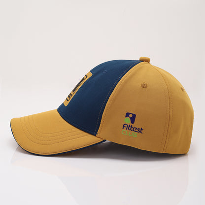 FittestClub Lemon Yellow Indian Blue AirFit Baseball Cap