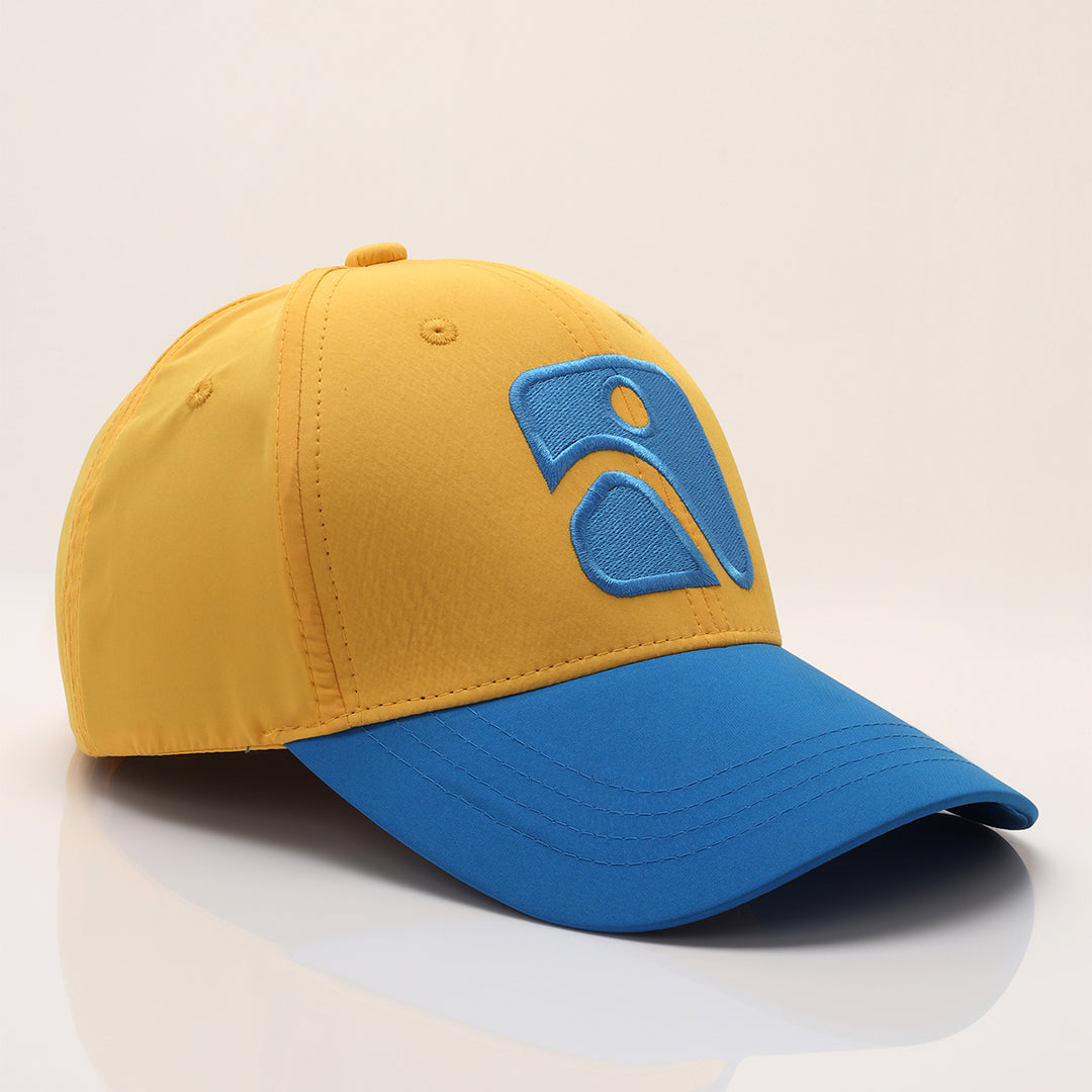 Motion Blue & Yellow Skyfit Baseball Cap