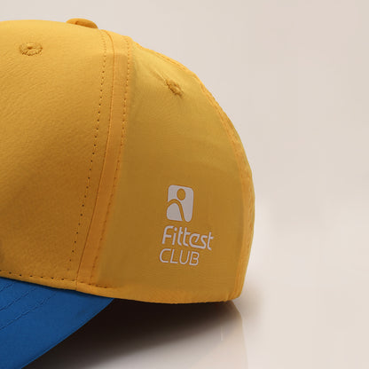 Motion Blue & Yellow Skyfit Baseball Cap