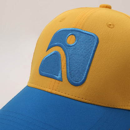 Motion Blue & Yellow Skyfit Baseball Cap