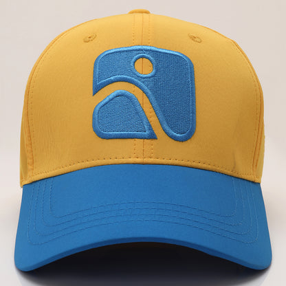 Motion Blue & Yellow Skyfit Baseball Cap