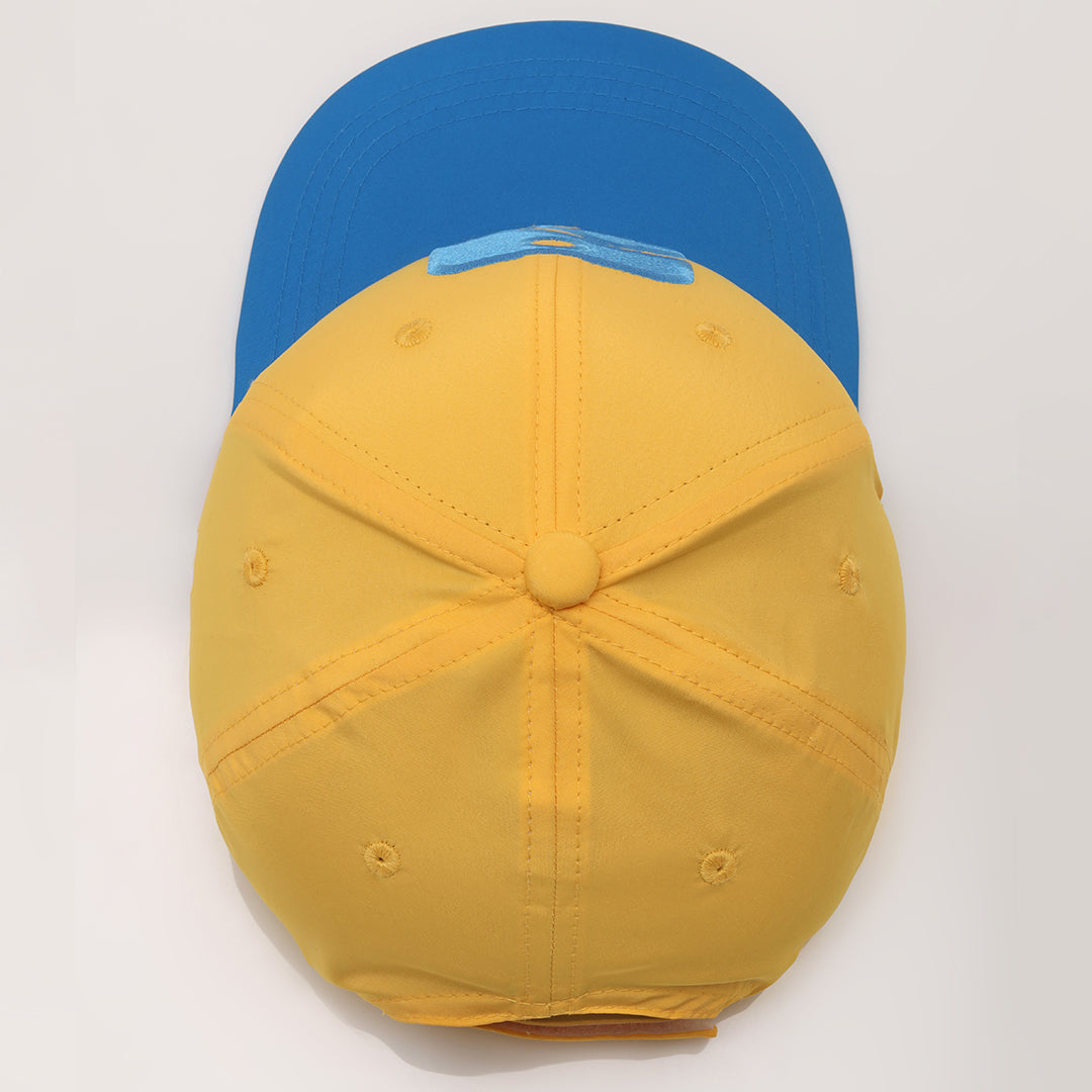 Motion Blue & Yellow Skyfit Baseball Cap