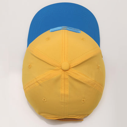 Motion Blue & Yellow Skyfit Baseball Cap