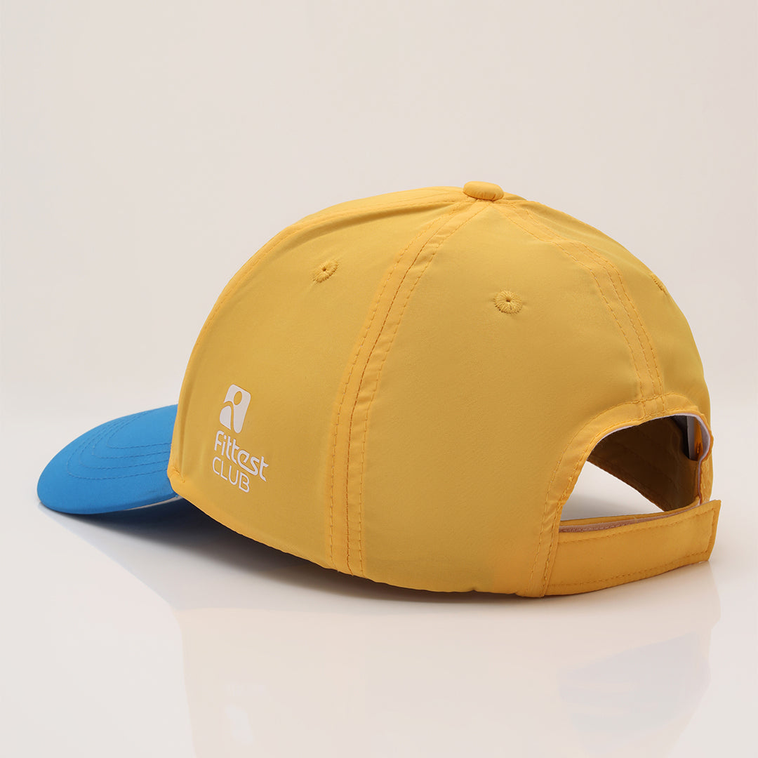 Motion Blue & Yellow Skyfit Baseball Cap