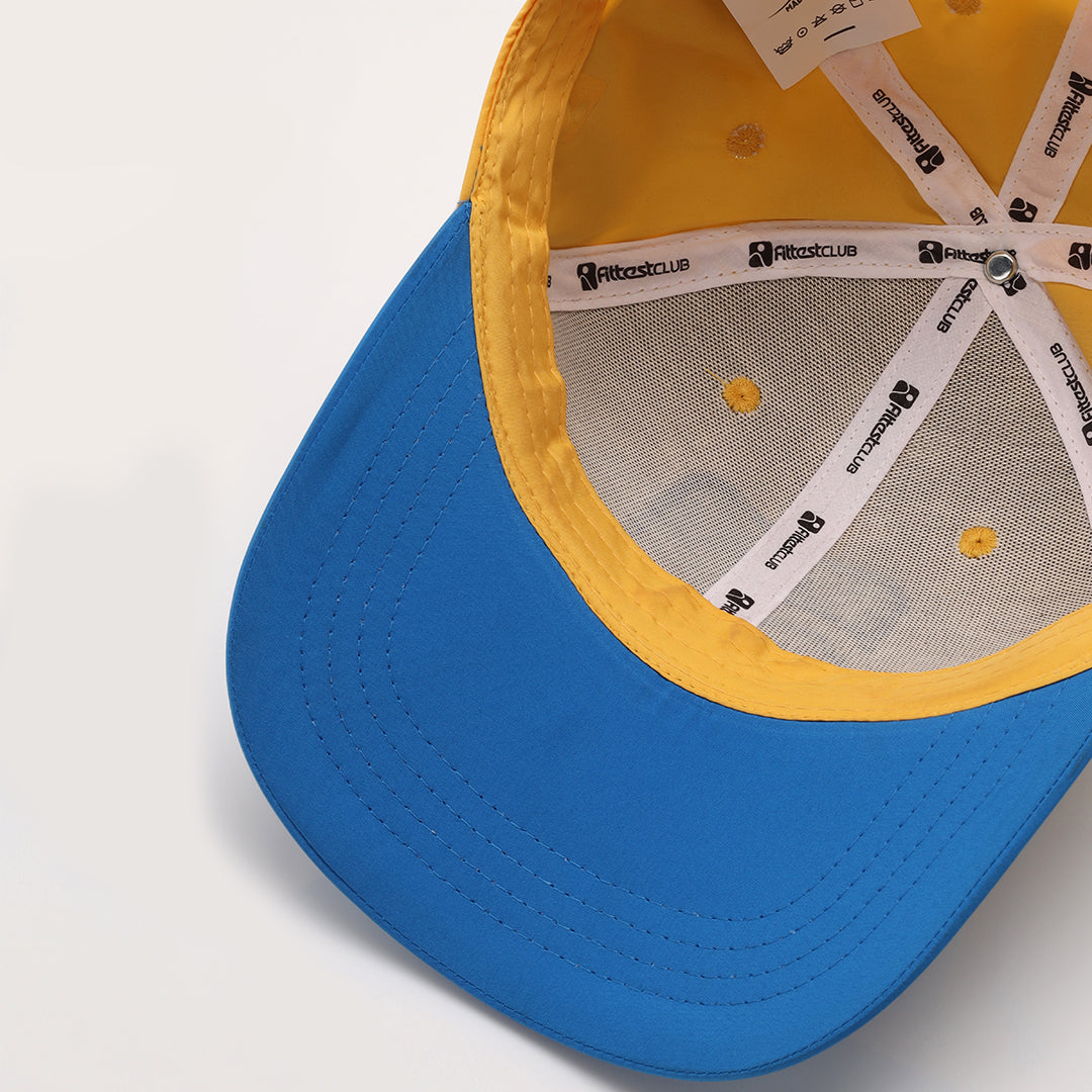 Motion Blue & Yellow Skyfit Baseball Cap