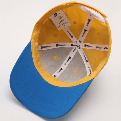 Motion Blue & Yellow Skyfit Baseball Cap