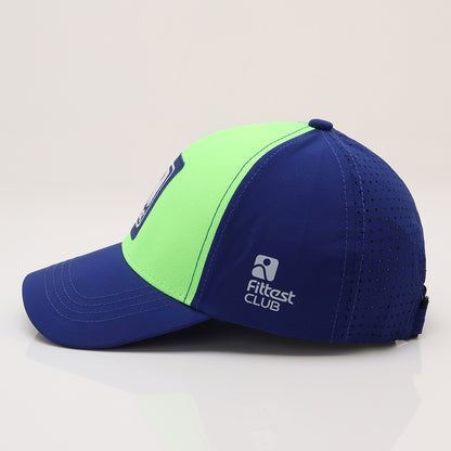 FittestClub Royal Blue & Forest Green SkyFit Cap