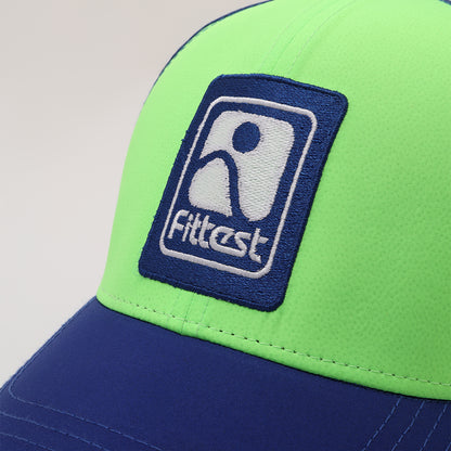 FittestClub Royal Blue & Forest Green SkyFit Cap