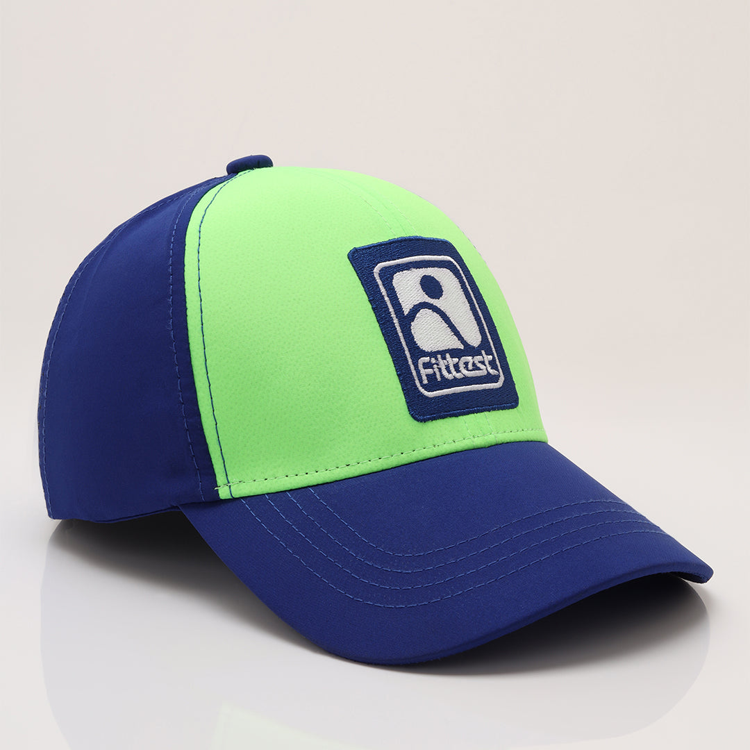 FittestClub Royal Blue & Forest Green SkyFit Cap