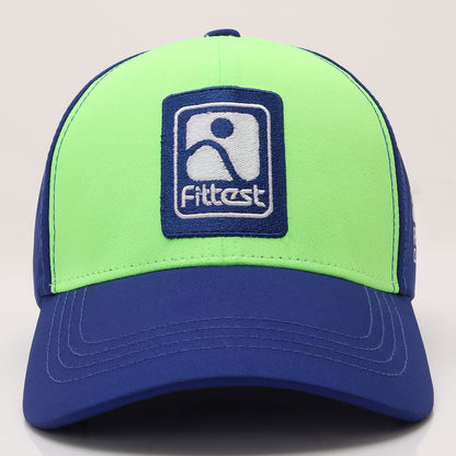 FittestClub Royal Blue & Forest Green SkyFit Cap