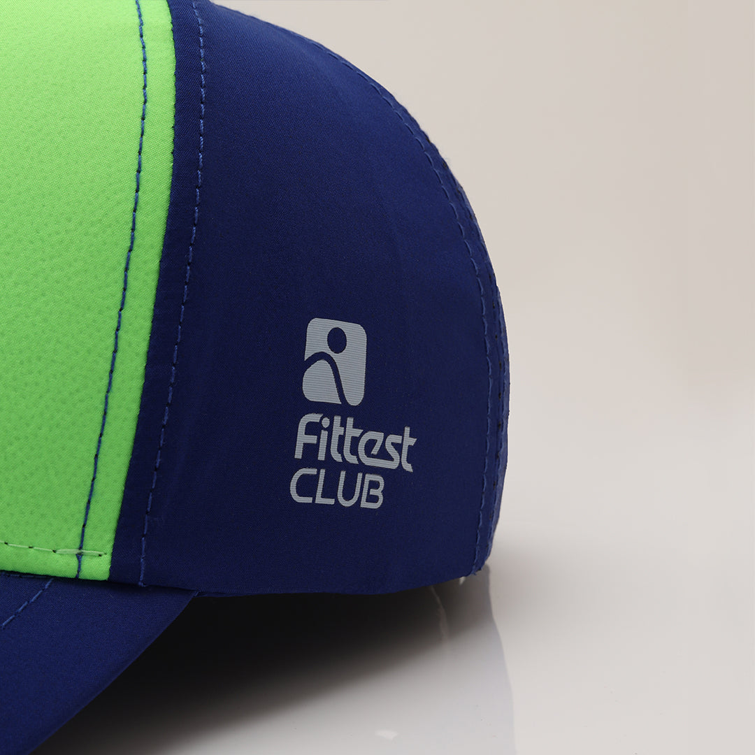 FittestClub Royal Blue & Forest Green SkyFit Cap